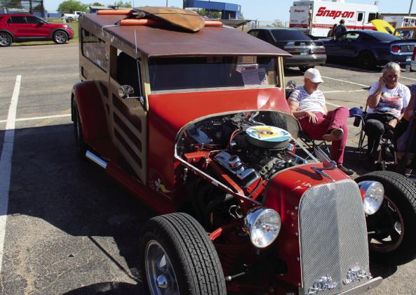 A 1929 Ford Woody, owned by Russ Hauri, was in the Special Interest division of the Eighth Annual Bethel Band Boosters Car Show Fundraiser on April 13. Hauri said he bought the car from a friend who bought it from an individual in Texas. Countywide &amp; Sun/Natasha Dunagan