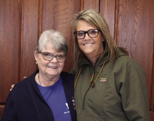 Relay for Life of Pottawatomie County Co-Chairs Harriet Byers and Shannon Tiger have been preparing for this year’s event, which will be tomorrow (April 26), 7 pm, at the Don and Jenetta Sumner Field House on the OBU Green Campus in Shawnee. The “Re-Lei for a Cure” was postponed last year due to the April 19 tornado, and in 2022, the event was rebuilding after the Covid-19 pandemic. Countywide &amp; Sun/ Natasha Dunagan
