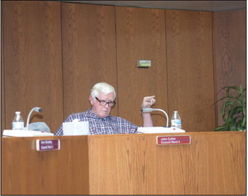 Tecumseh City Councilman John Collier agrees with Conditional Use Permit (CUP) changes. Countywide &amp; Sun/Julie Talton