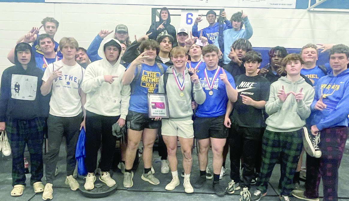 Bethel Powerlifters did well at regionals. Photo provided