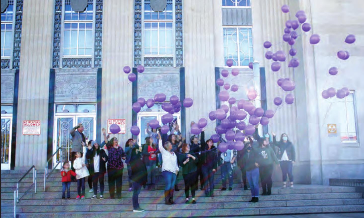 CCRT Hosts Domestic Violence Awareness Ceremony