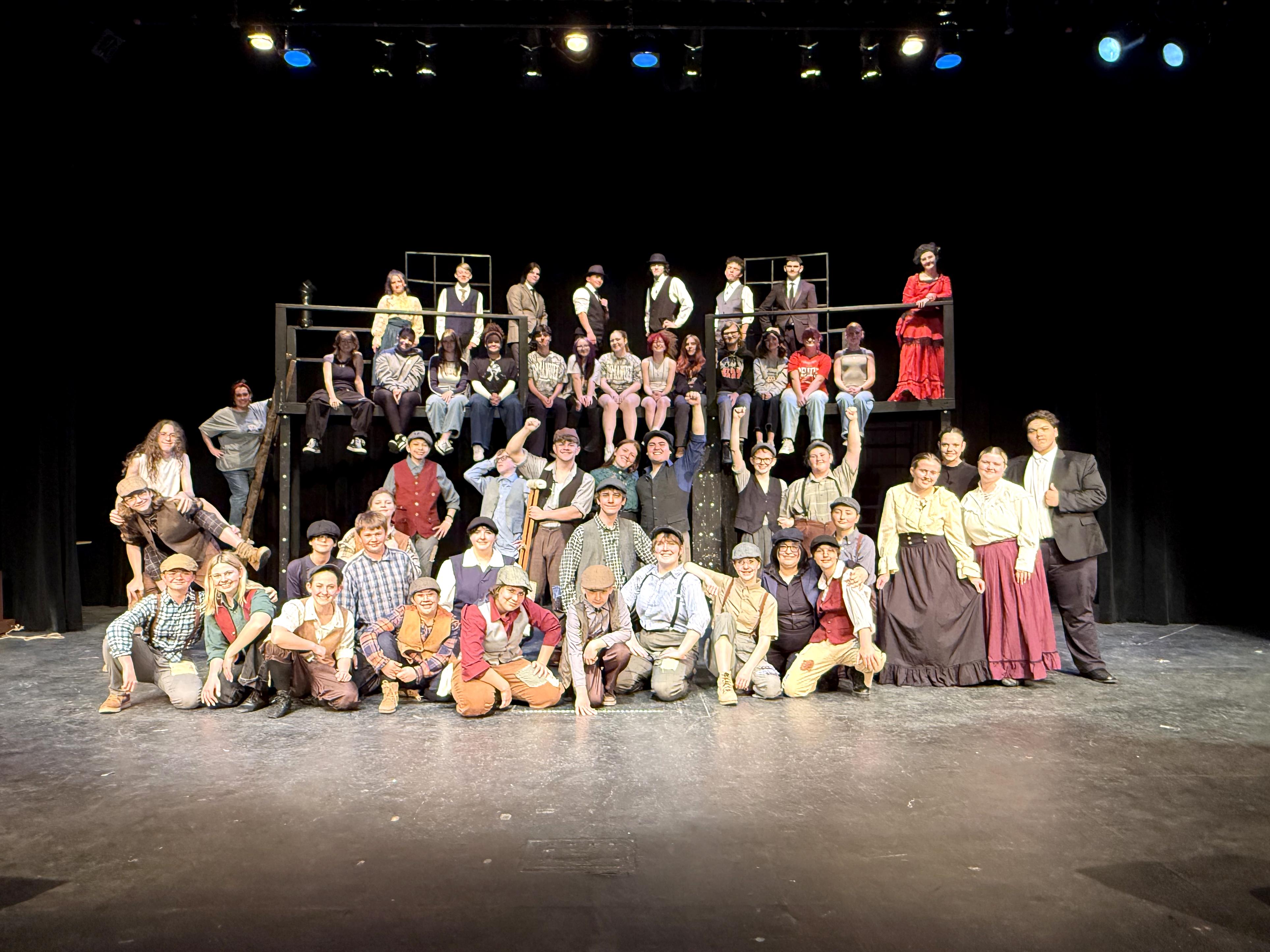 North Rock Creek Cast and Crew are directed by Brandy Bond and choreographed by Marysa Rake and Hadley Dyer. They will be performing at the Sarkeys Performing Arts Center at St. Gregory's on April 30 - May 2 at 7 pm with an additional 2 pm on May 2. Julie Talton, Countywide & Sun, See full cutline below.