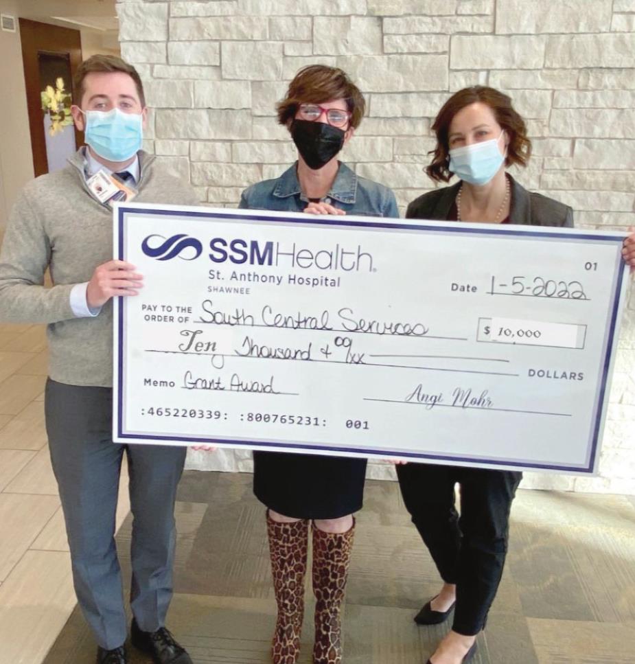 SSM Health – Shawnee Awards $20,000 To Gateway To Prevention