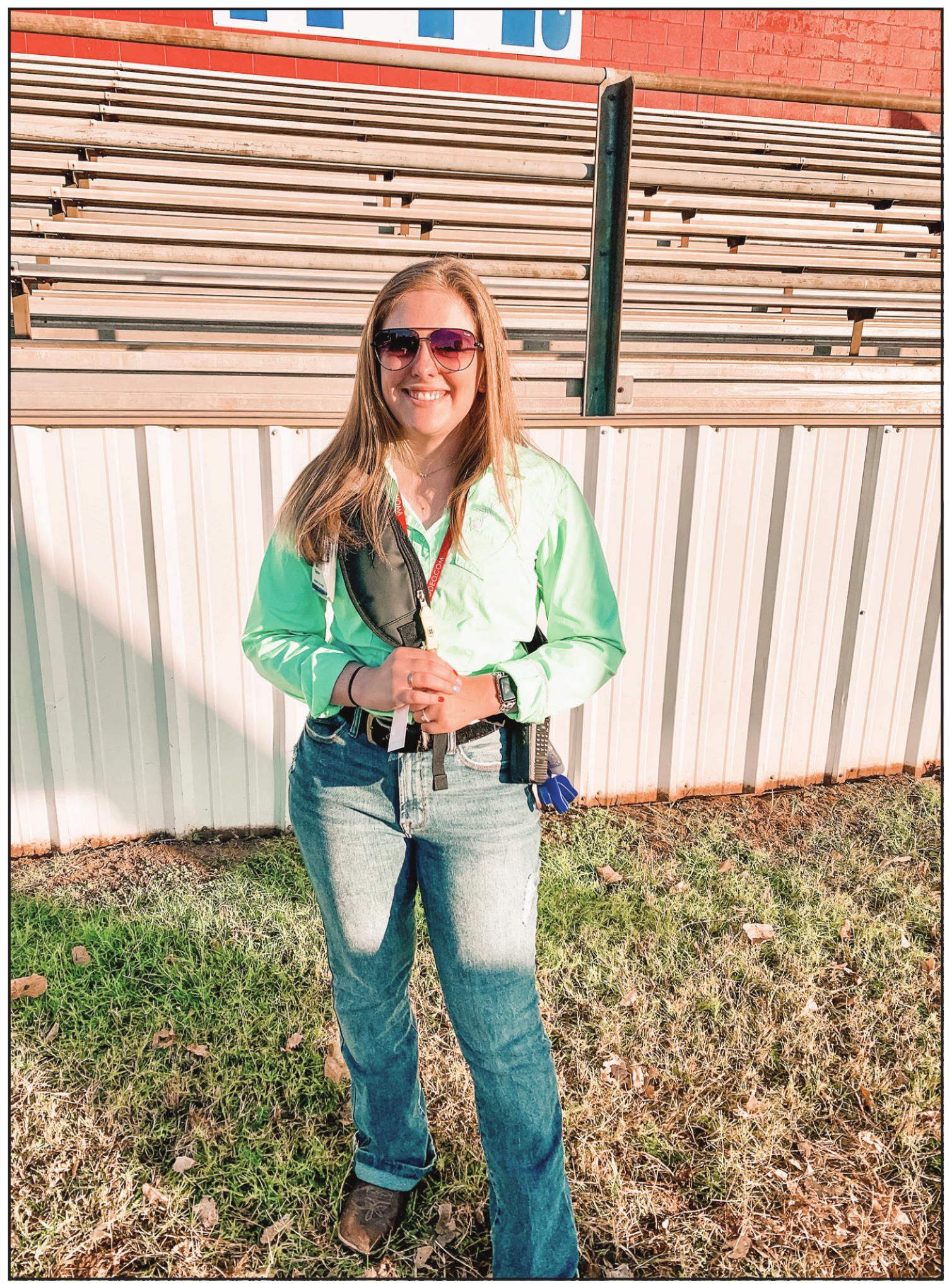Tecumseh Grad Gives Back at the International Youth Finals Rodeo