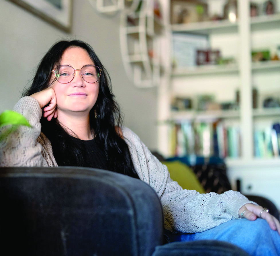 Samantha Masquat at Scissortail Counseling Services, her mental health and substance abuse counseling center. Photo provided by CPN