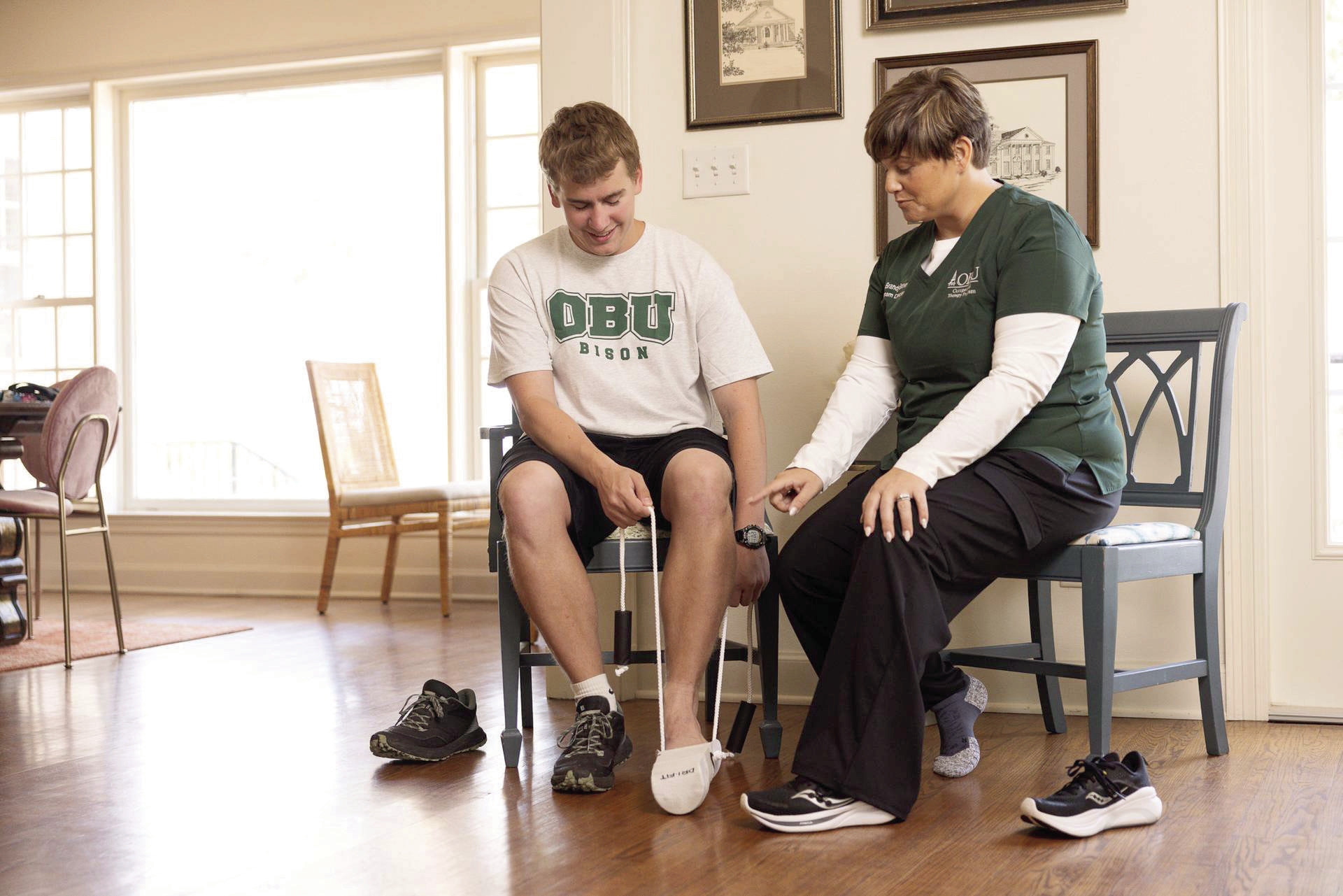 Oklahoma Baptist University has received approval from the Institutional Actions Council (IAC) of the Higher Learning Commission (HLC) to offer its first doctoral program: the Doctor of Occupational Therapy (OTD). The approval, effective April 1, 2025, marks a historic step forward as the university expands its academic offerings in health sciences. Photo provided by OBU