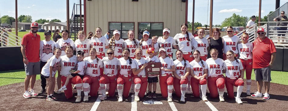 On Thursday, May 1, The North Rock Creek Lady Cougars softball team beat Perkins-Tryon (15-0) and Broken Bow (4-3) to become regional champions. The Lady Cougars have also been named Academic State Champions. Photo provided