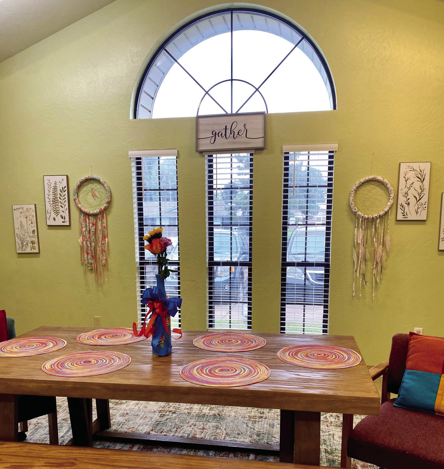 The Hope House dining area offers a cozy place to gather. Julie Talton, Countywide &amp; Sun