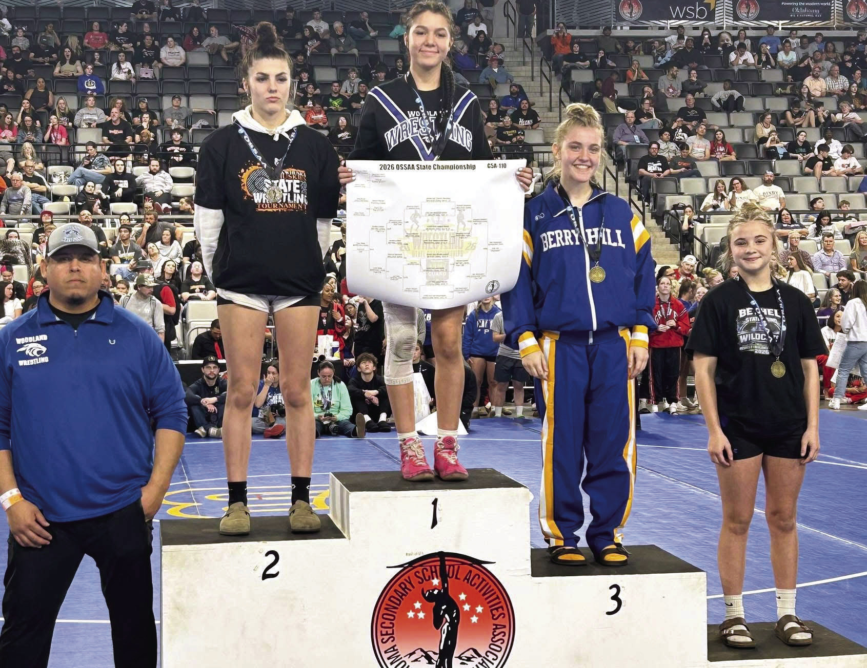 Bethel Freshman places at State