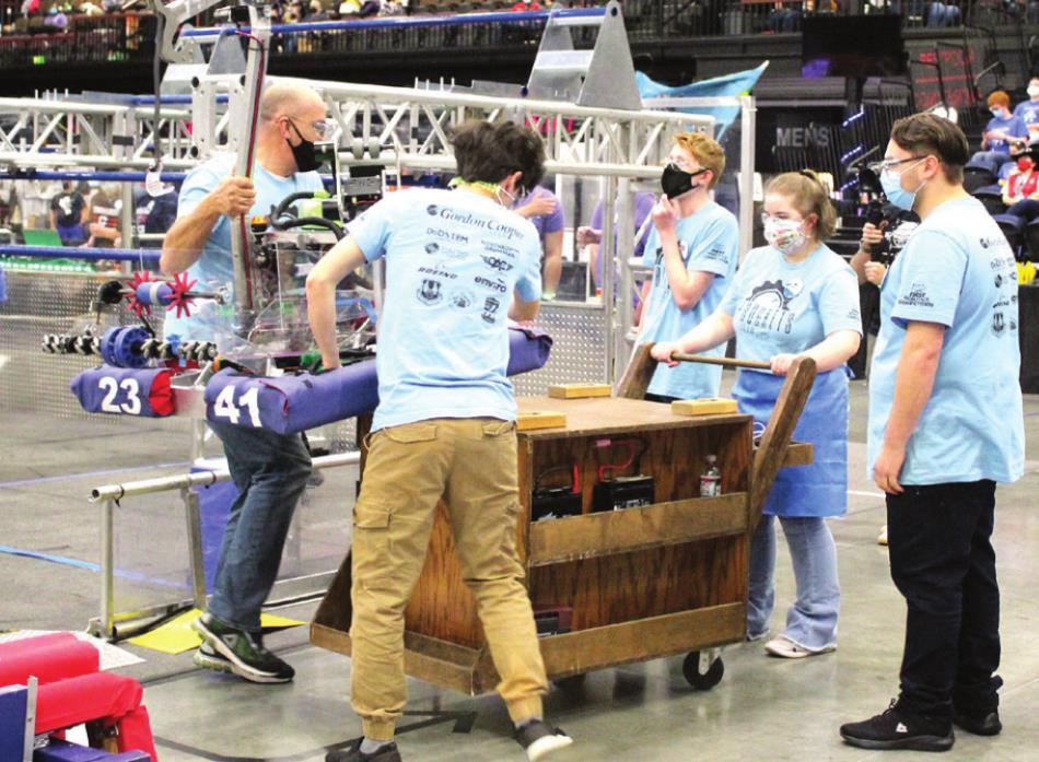 Sprockets Robotics Team Wins Engineering Inspiration Award