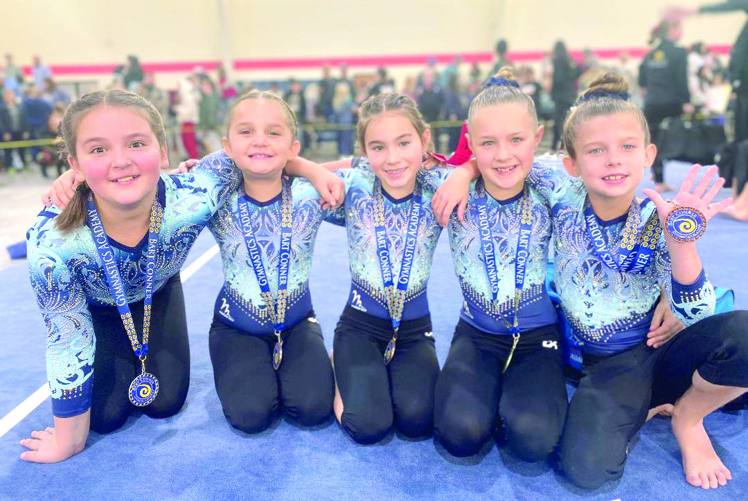 Pictured above (from left) are Kyndlee Doolen, Madison Childress, Presley Budka, Addy Murray, and Blakelyn Inman. Photo provided