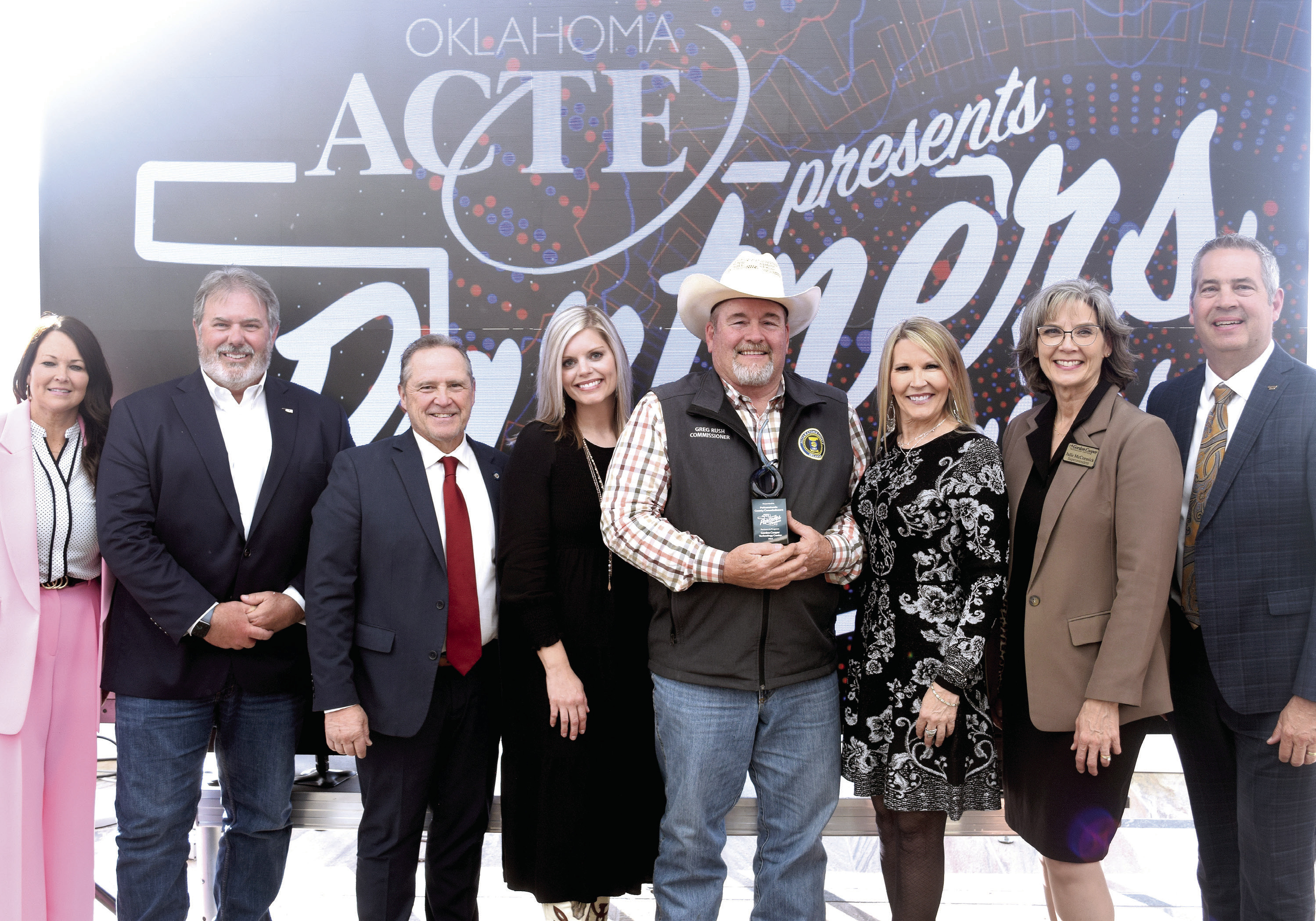 Gordon Cooper Technology Center Honors Pottawatomie County Commissioners at Partners in Progress Awards