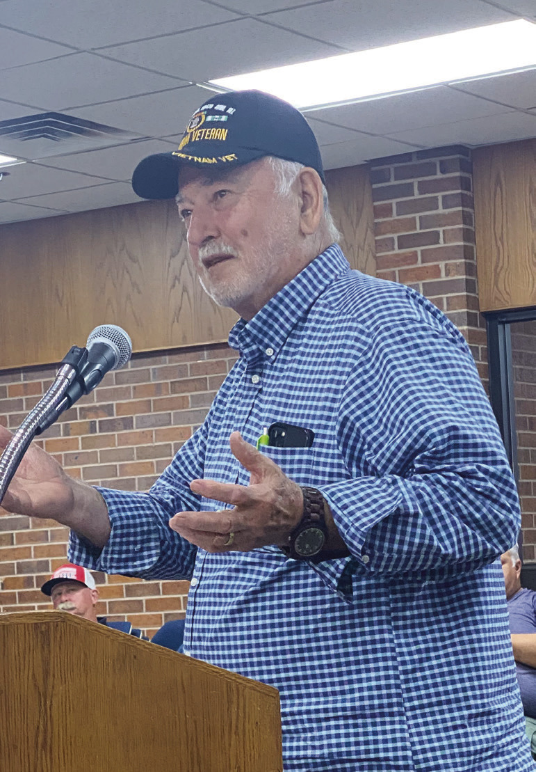 David Barrett addressed the board regarding his property that was on the agenda for abatement. He argued that he was in the process of remodeling the home for rental or resale and most of the items in question had been resolved. Julie Talton, Countywide &amp; Sun