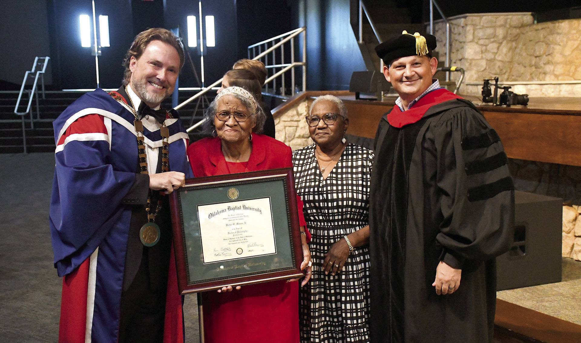Doctor of Philosophy Awarded Posthumously To Walter O. Mason