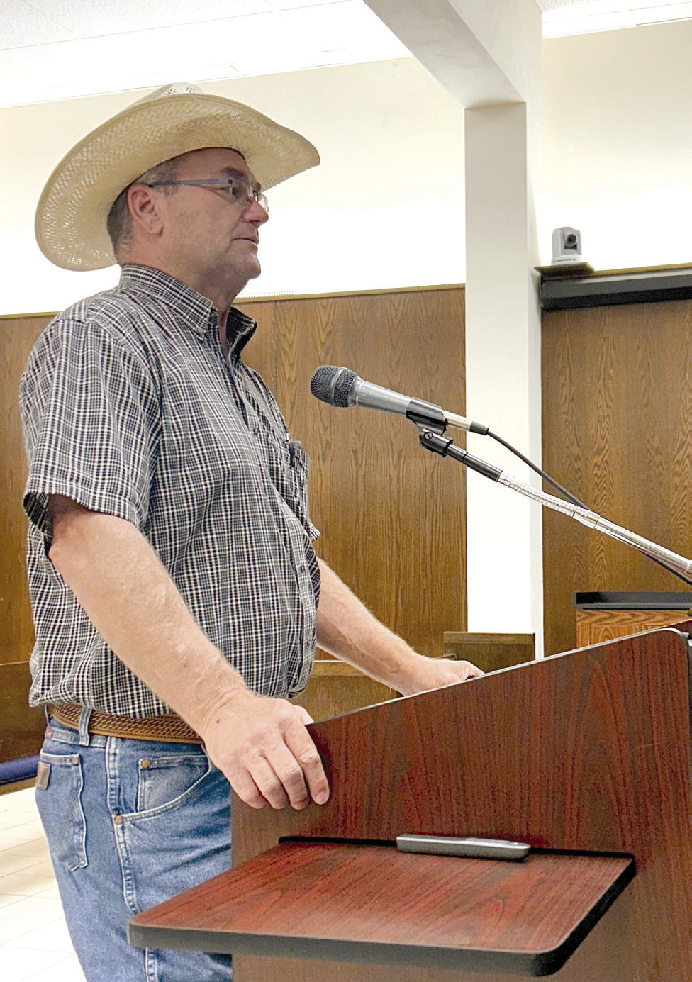 Dale Yearigan updates the Shawnee Civic and Cultural Development Authority about the upcoming International Youth Finals Rodeo. Check-in for the rodeo begins Friday, July 5. The rodeo will begin July 7 at the Heart of Oklahoma Expo Center. Countywide &amp; Sun/ Suzie Campbell
