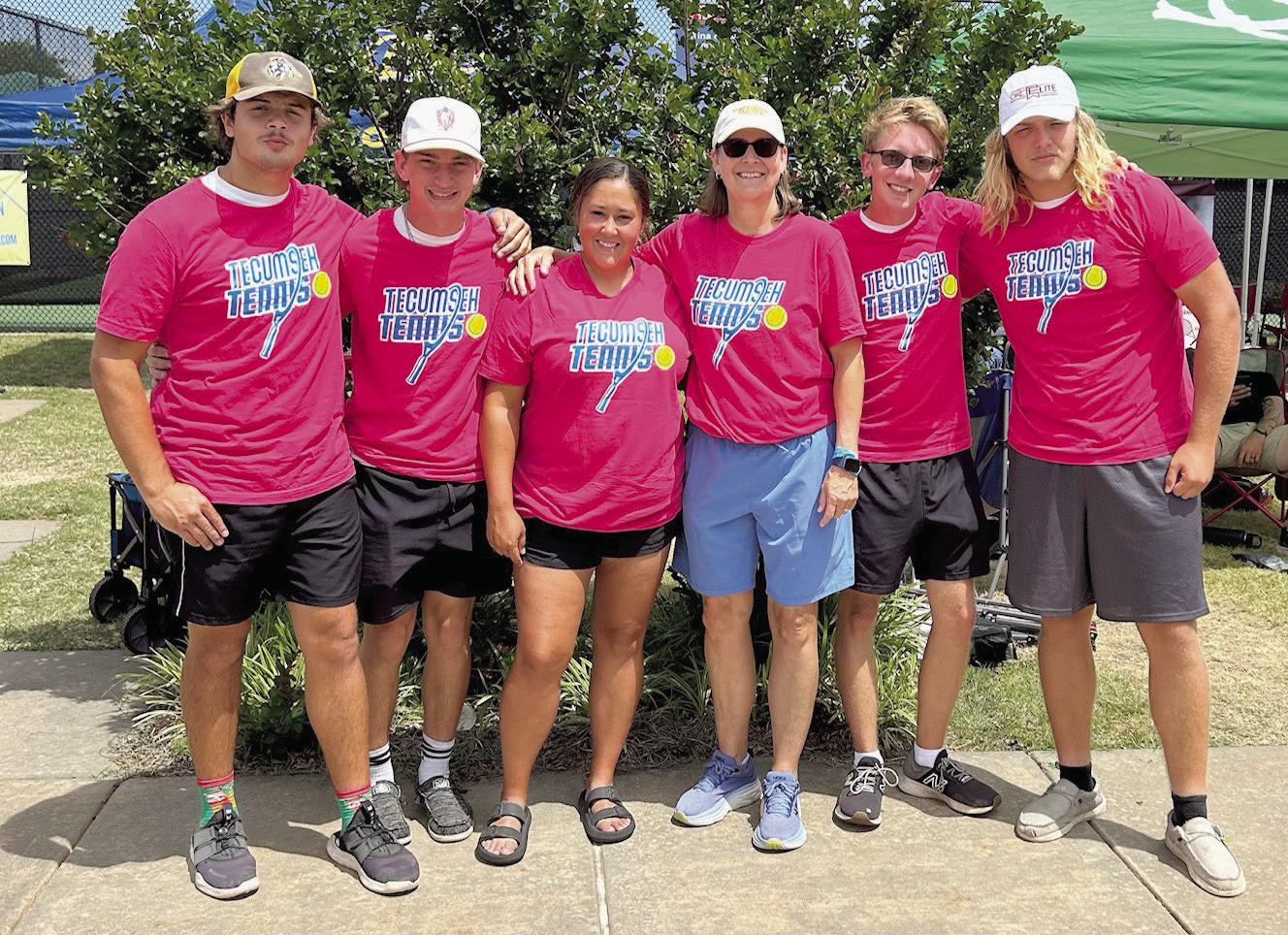 Tecumseh Boys Tennis Doubles Compete At State