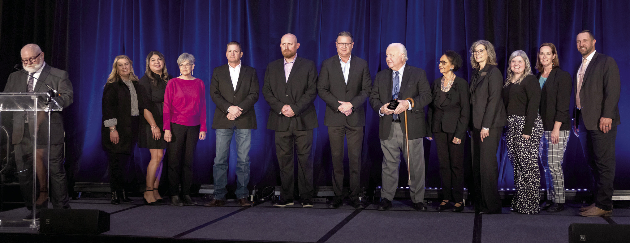 Citizen Potawatomi Nation is honored as a 2023 Partner in Progress for its work with Gordon Cooper Technology Center. Photo provided by CPN