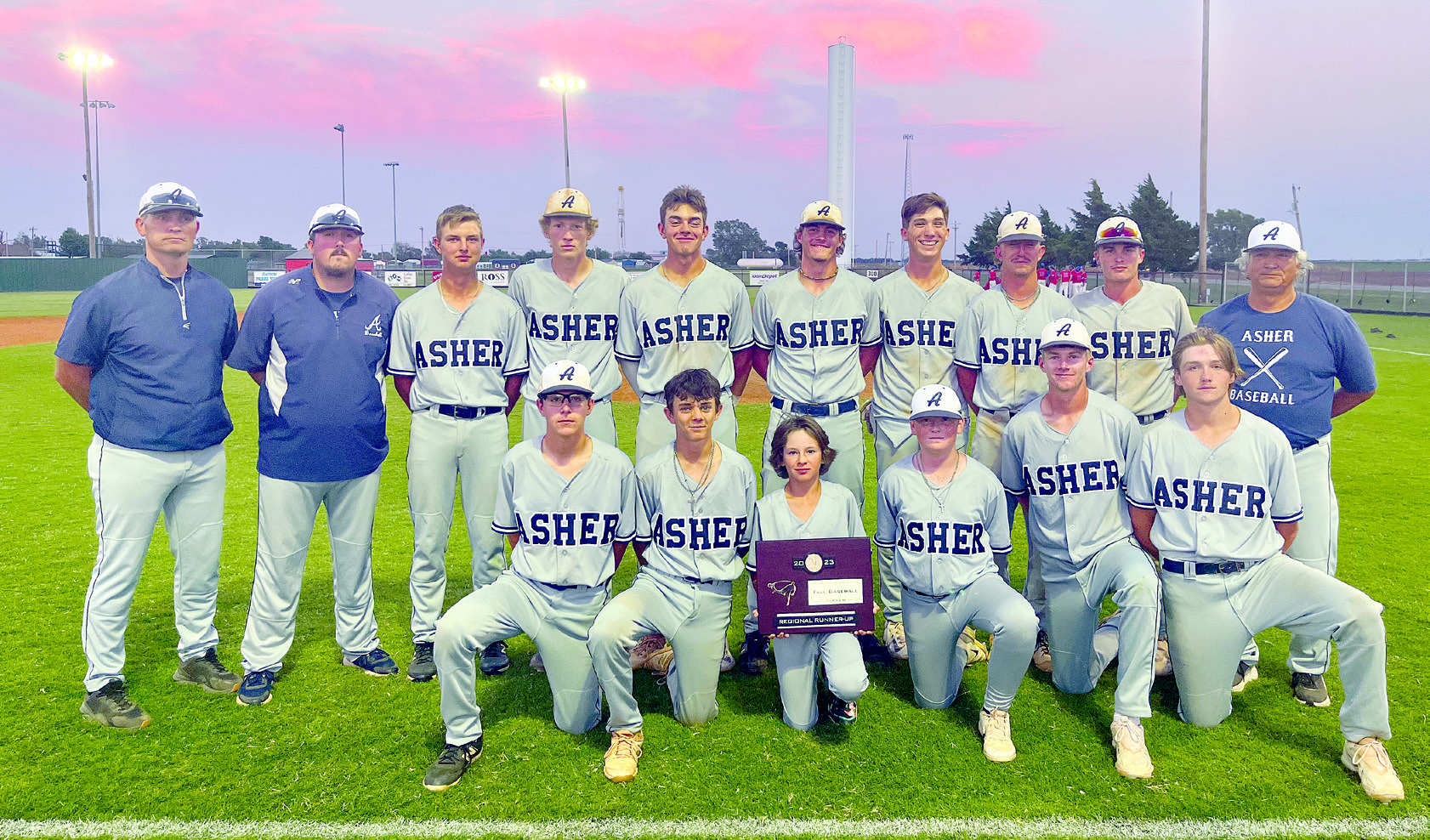 Asher Indians win a close game to take runner up in Regionals and begin state play today. Photo provided