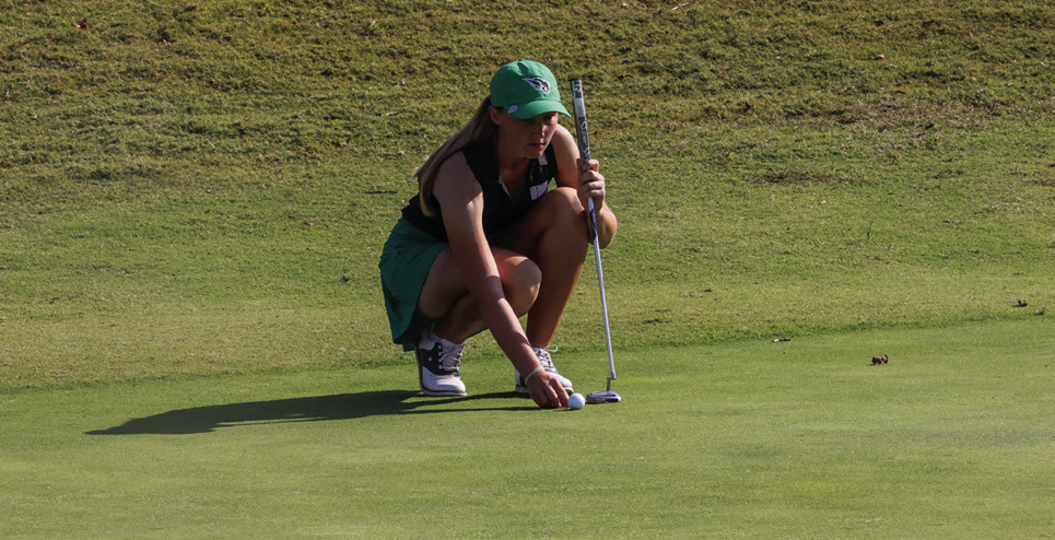 Emilee Pierce finished the Regional Preview tied for 64th. Photo provided by OBU