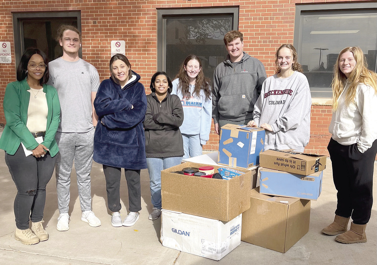 GCTC American Spirit Team Collects Items for Veterans
