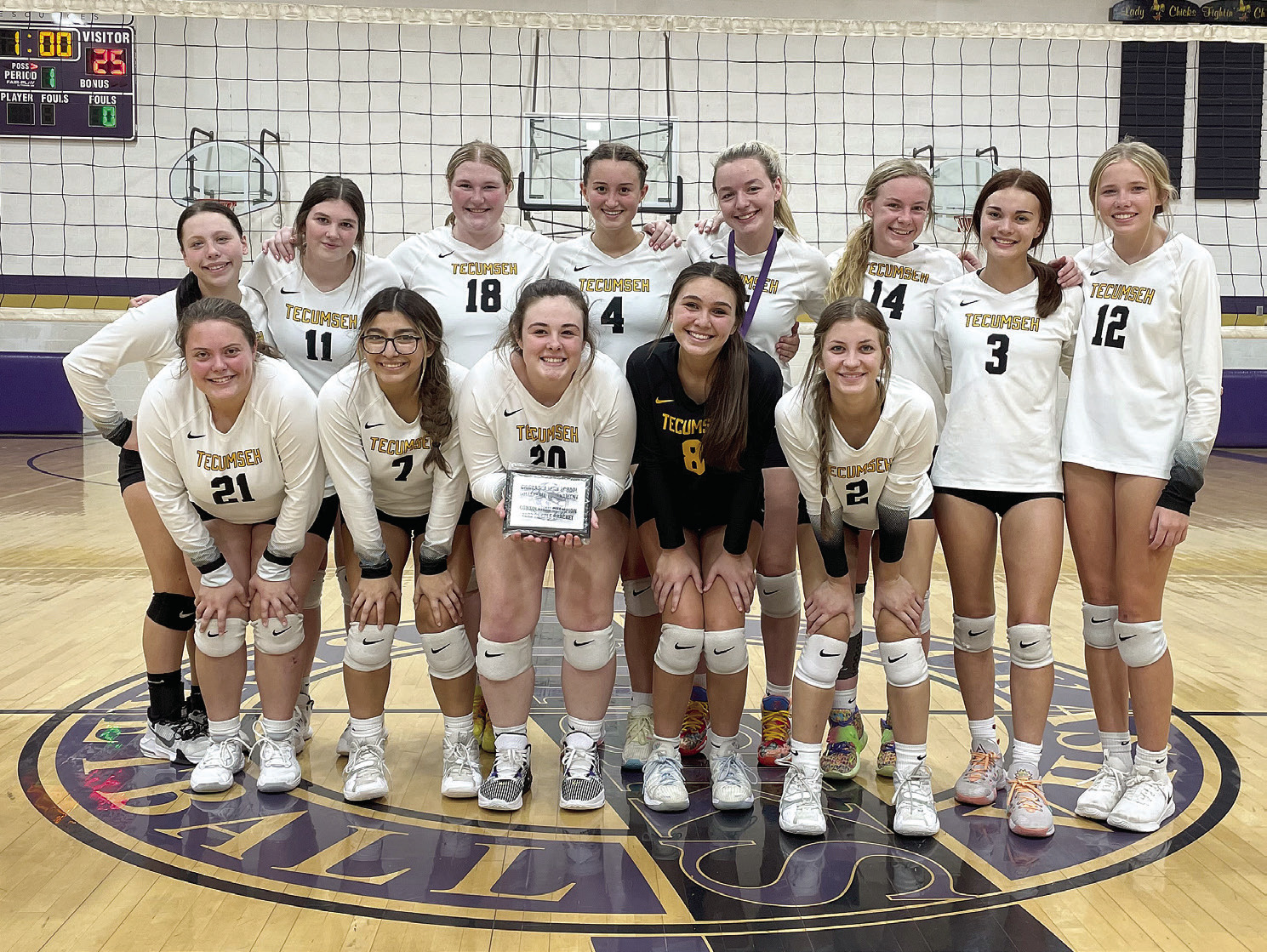 Lady Savage Volleyball traveled to the Chickasha Tournament last Saturday and went 3-2 on the day and captured a Consolation Bracket Championship. Photo provided