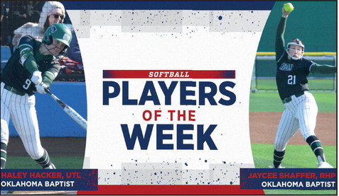 GREAT AMERICAN CONFERENCE ATHLETES OF THE WEEK