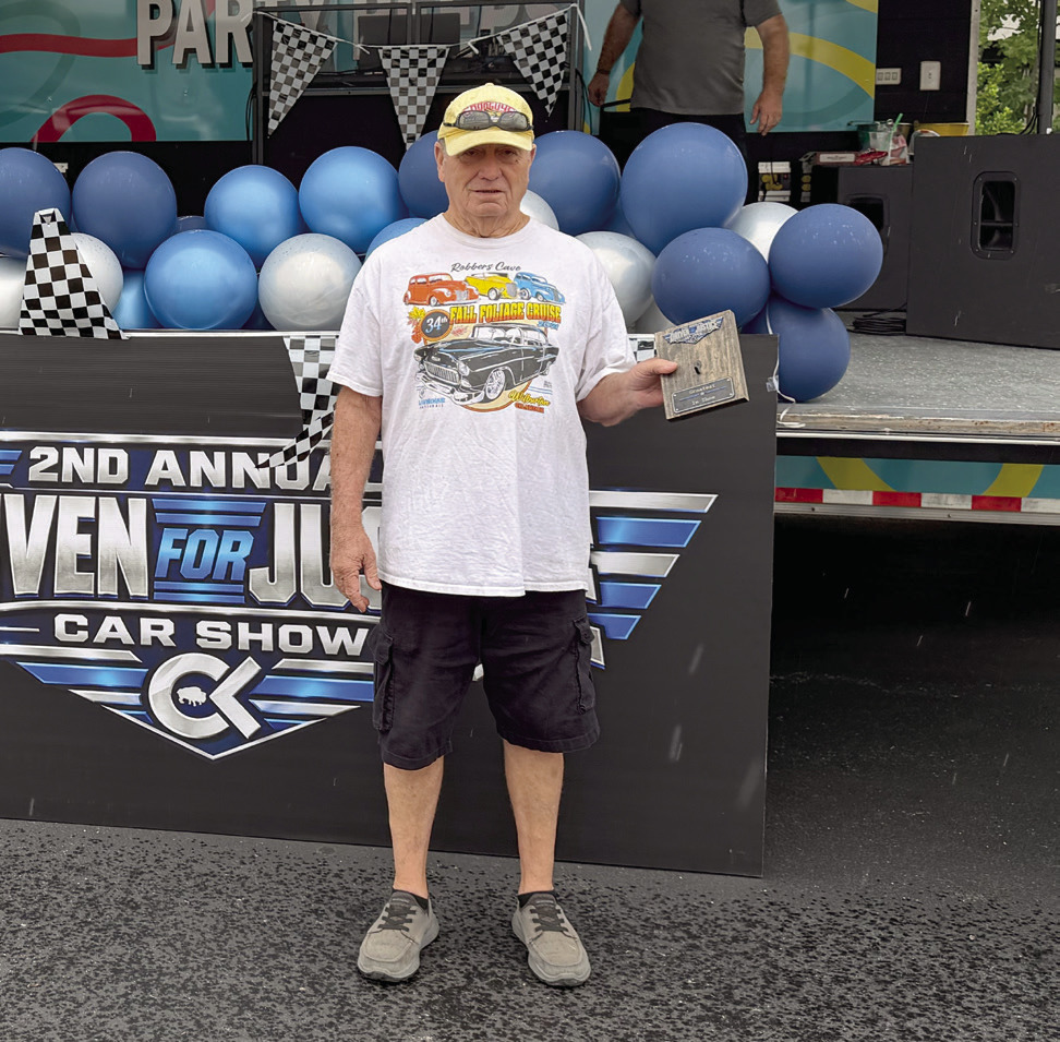 Jim Sparks was the top winner of the day. winning both the pre-1950s class and Best of Show with his 1934 Ford 3-Window Coupe.
