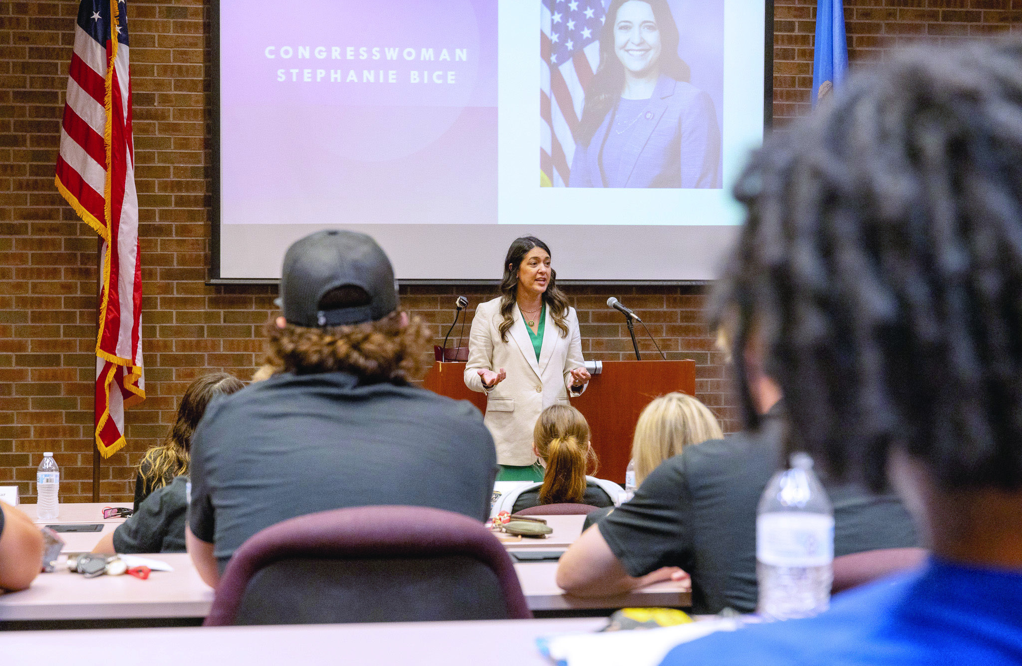 Congresswoman Bice Shares Her Political Journey With SSC Students