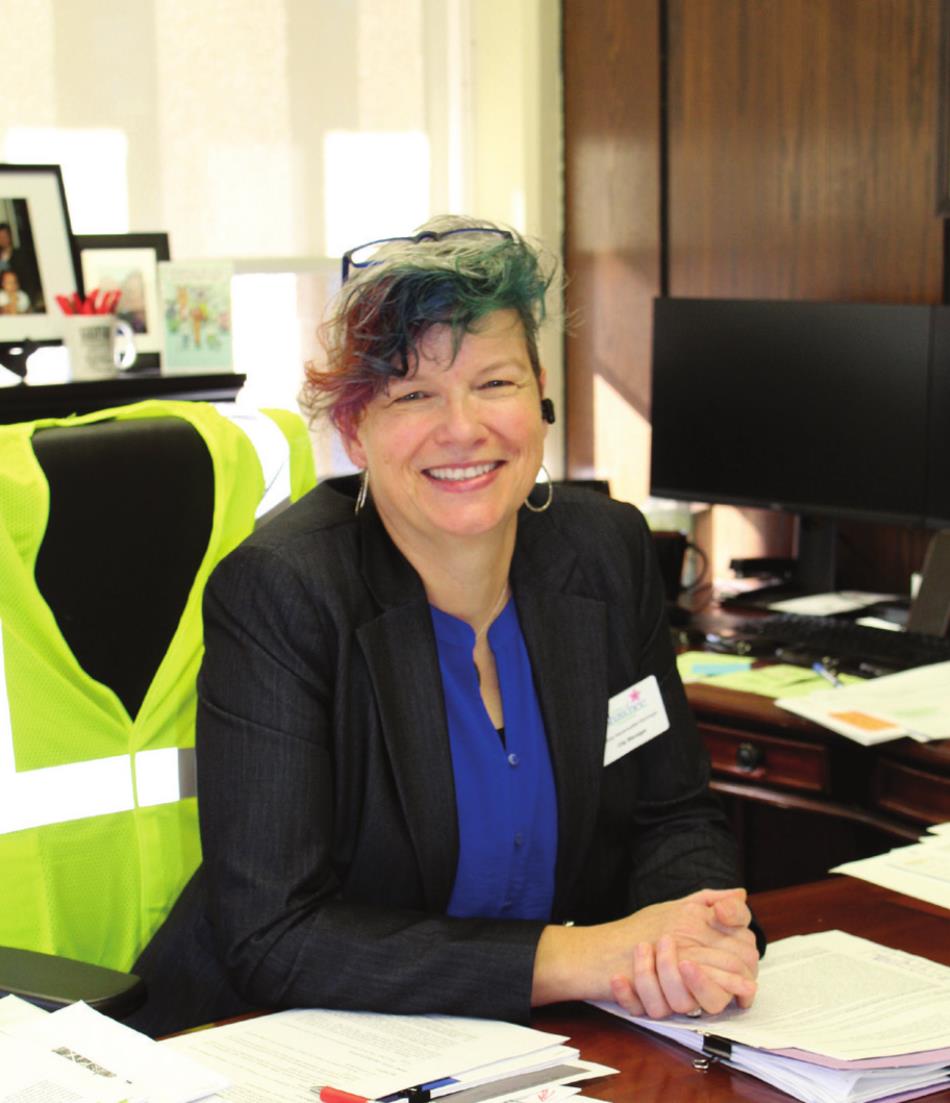 Andrea Weckmueller-Behringer took on the Shawnee City Manager position in Oct., after serving as the Assistant City Manager for less than a month. She has many years of experience in professional planning and has been busy with several immediate needs and projects in Shawnee. Countywide &amp; Sun/Natasha Dunagan