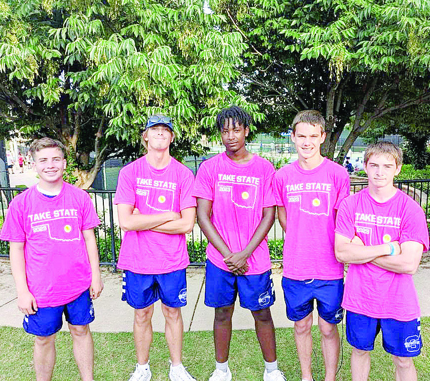 Shawnee High School Boys Tennis Team Competes At State