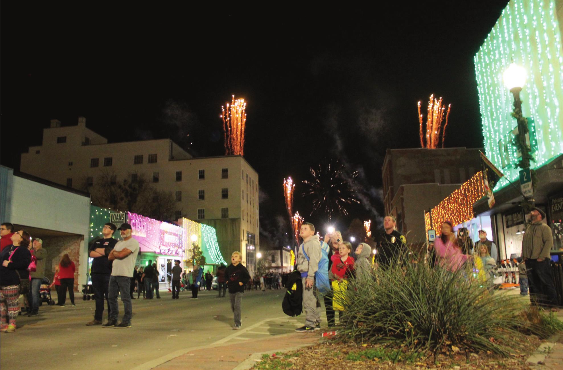Fireworks Display Closes Out Parade With A Flourish