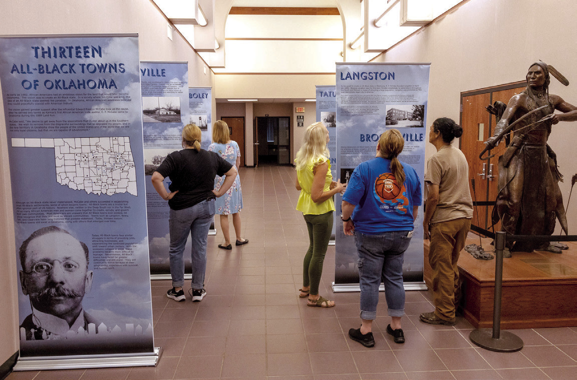 SSC Hosts the Thirteen All-Black Towns Of Oklahoma Exhibit