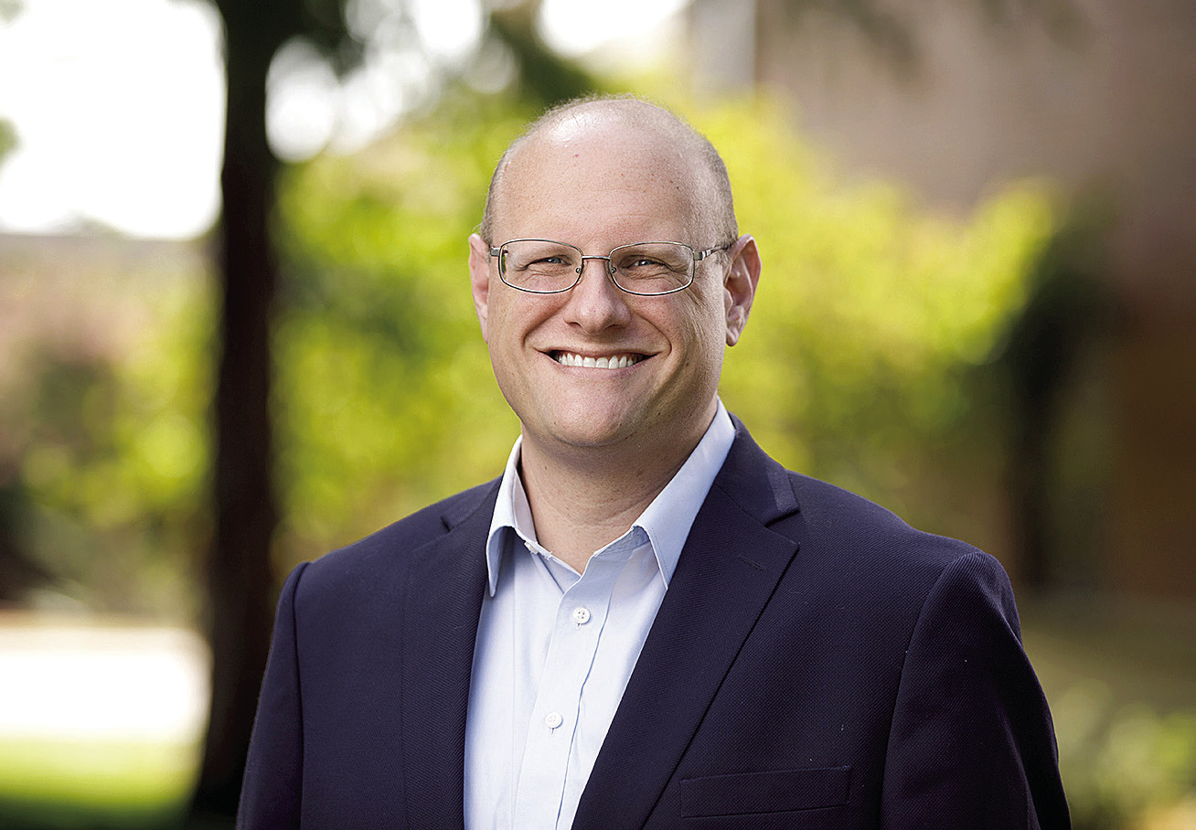 Dr. Timothy Kaiser joined the faculty July 1 as assistant professor of instrumental music education. OBU photo by Clinton Sinclair