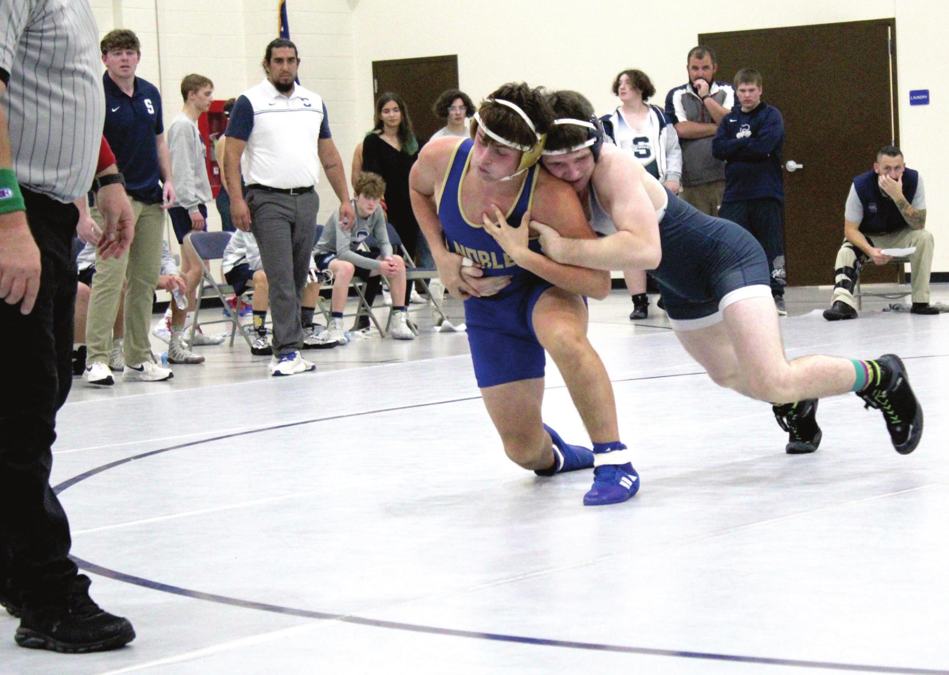 Shawnee Wolves Take The Mat For The First Dual Meet Of The Season