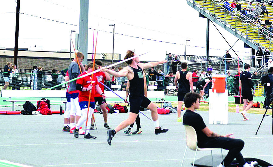 OBU's Maddox Motley PR'd in the javelin, throwing 55.62 meters (182'.6'), and taking third place at the Oklahoma Baptist University Invitational Track Meet. Mottley is a 2024 graduate of North Rock Creek High School. Julie Talton, Countywide &amp; Sun