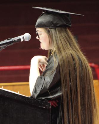 Macomb High School Salutatorian Michelle Rougeau