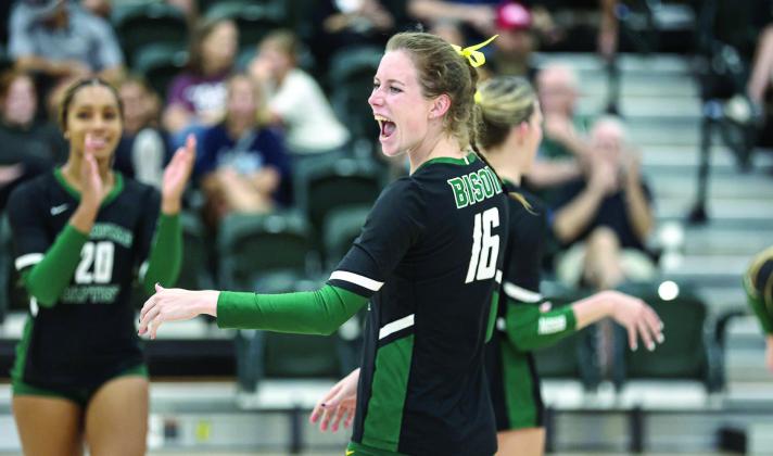 OBU volleyball player, Jill Leslie was named a finalist for Next Level Athlete of the Year. Photo provided by OBU