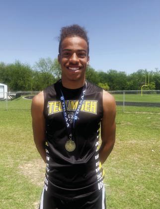 Tecumseh High Schools Marquan Krush.