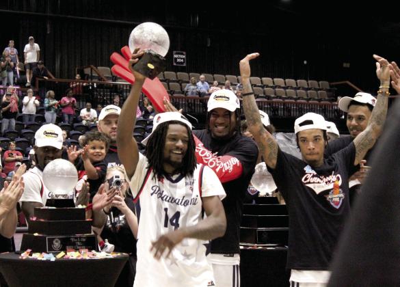 Potawatomi Fire Guard Jahmal McMurray was named The Basketball League Finals MVP after they won the national championship for the fourth year straight, June 19. McMurray averaged 20.5 points, 5.5 rebounds and 5.5 assists over the two games, according to potawatomifire.com.