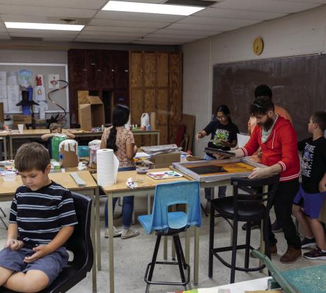 Children can now sign up for SSC’s Kids on Campus Summer Camps. Themed camps include Fun Fitness, Outdoor, STEM, Lego, Clay and Art (pictured). Photo provided by SSC