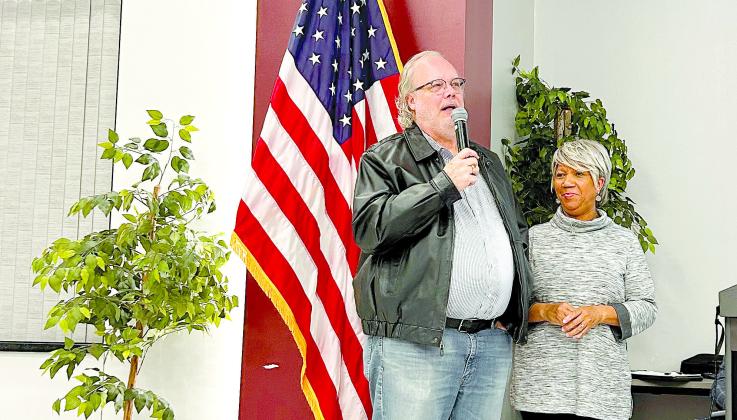 Pastor Wayne Heins and wife, Donna Heins, spoke about their experiences ministering to the Homeless. Donna also revealed she had once been homeless.