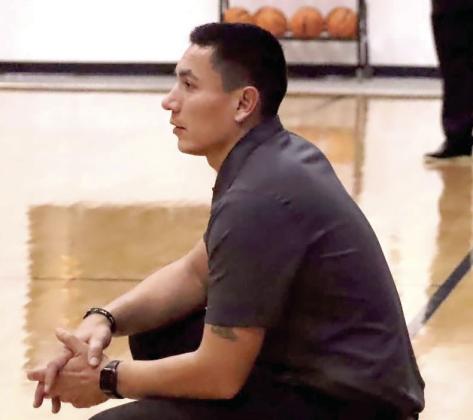 Earlsboro Lady Wildcats Coach Tim Gentry Photo courtesy of Amanda Elmore