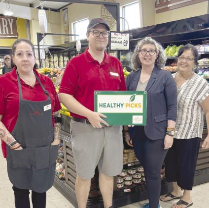 Healthy Picks are available at both FireLake Express stores and at the FireLake Discount Foods. Look for the signs. Photos provided
