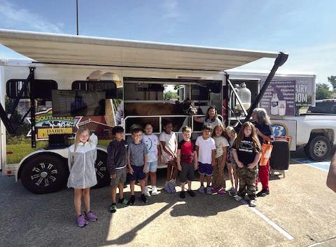 Hiland Dairy Mobile Classroom visits Shawnee, Tecumseh, and McLoud - Photo provided.