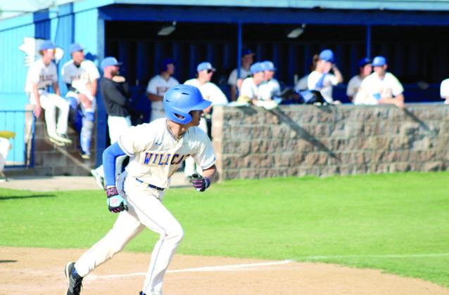 Bethel senior Roger Brooks runs to first base. Natasha Dunagan, Countywide &amp;amp; Sun