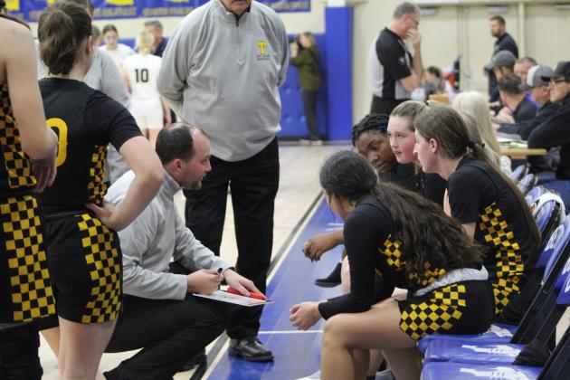 Coach Gentry at time out