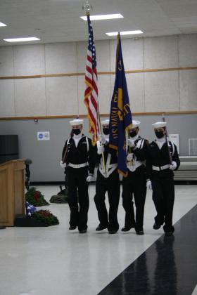 Sea Cadet Color Guard
