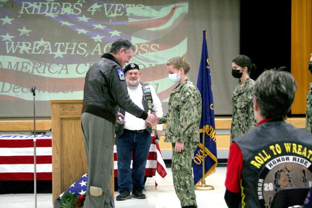Presenting Challenge Coins