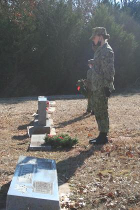 Saluting Grave