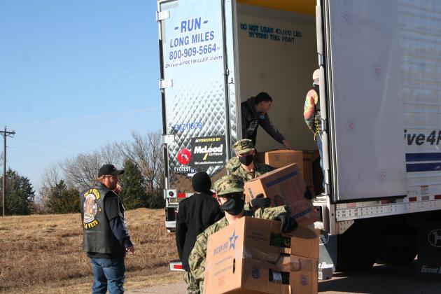 Unloading Truck
